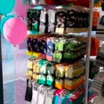 Стелаж Єва 600 з гачками на дві сторони та двома кошиками