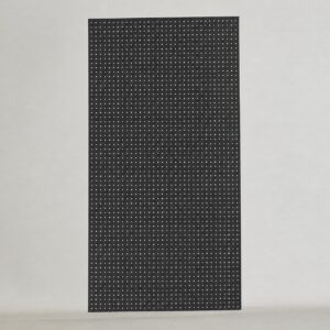 Перфорированный металлический лист 1000х500 мм (черный)