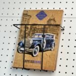 Кишеня на перфорацію формату А4 (для листівок, книг та журналів) чорний