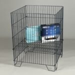 Корзина для товарів “Фокс” 600х600х800 (графіт)